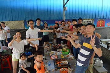 市场部周末烧烤活动