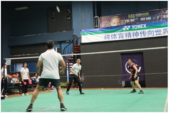 2019鹏博资讯羽毛球友谊赛盛大开锣